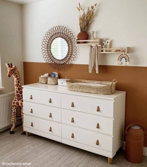 babykamer inrichting muurdecoratie