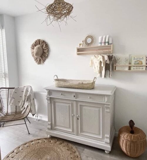 Neutrale babykamer inrichten