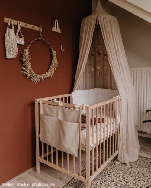 Vilten planten babykamer