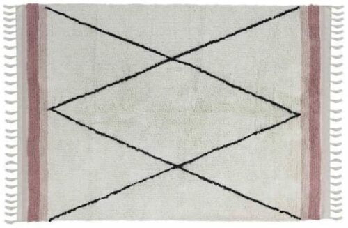 Tapis Petit kindervloerkleed etnic pink