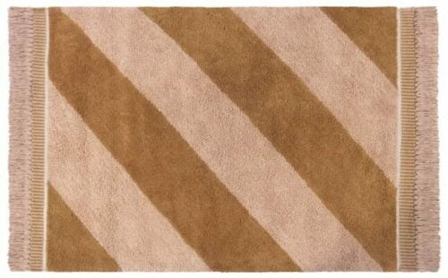 Tapis Petit tim pink ocher