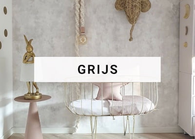 Grijze babykamer kleur