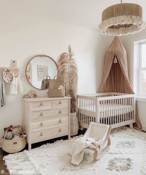 Bohemian babykamer
