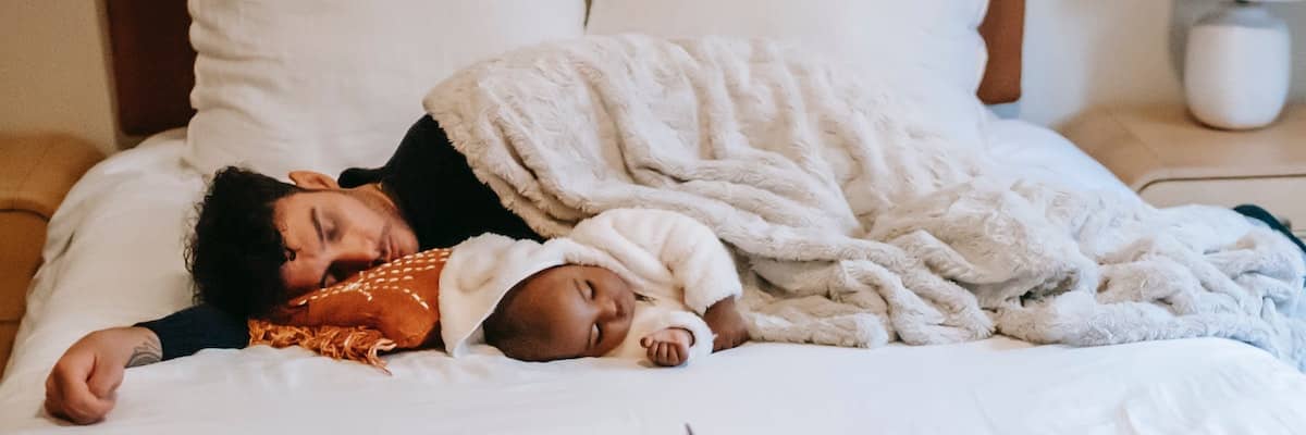 Co-sleeping met baby