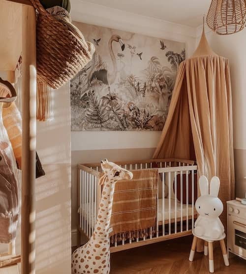 aardetinten junglekamer