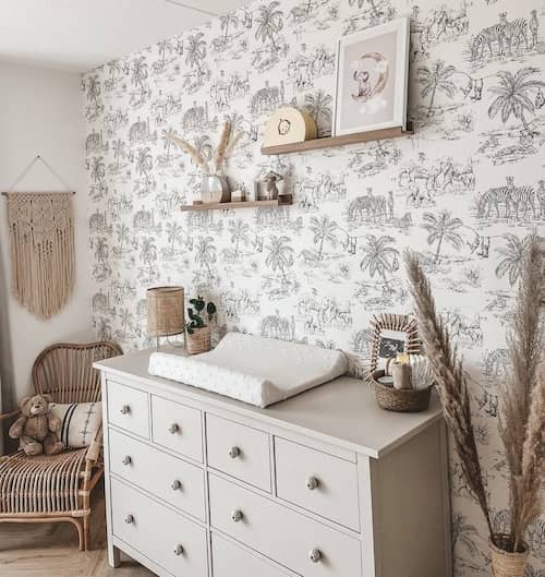 rustige jungle kamer