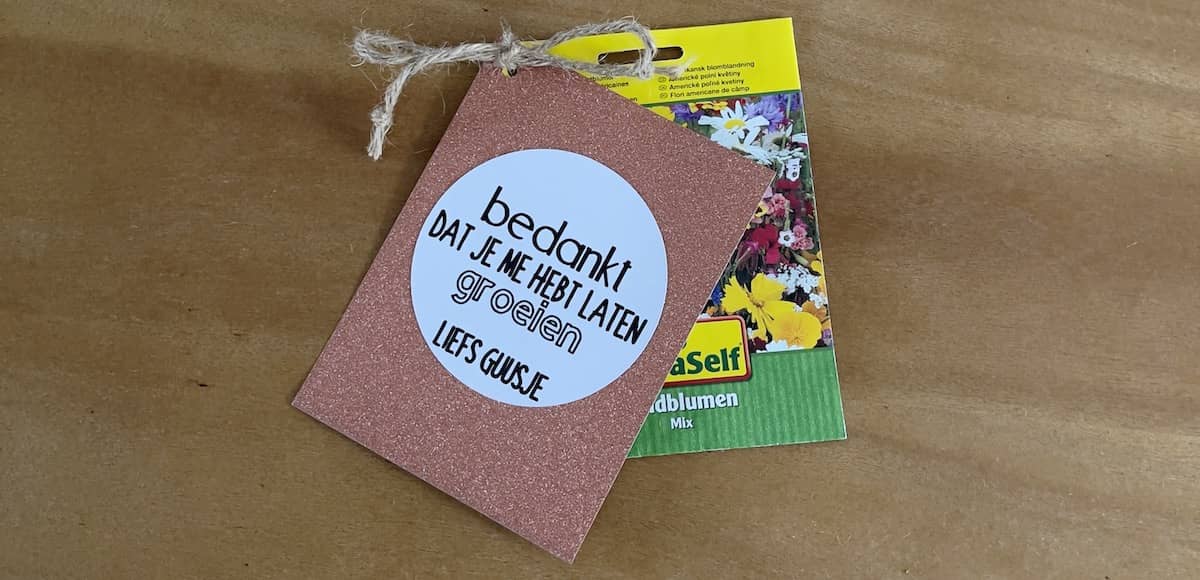 cadeau juf meester einde schooljaar