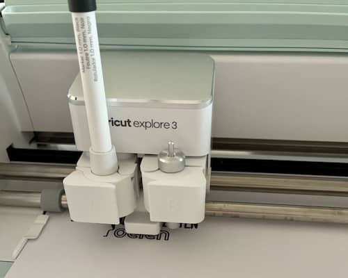 cricut cadeautje juf
