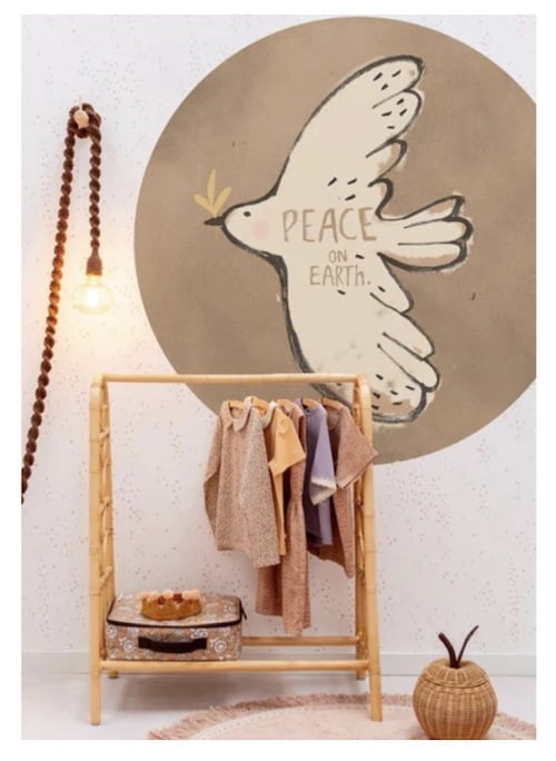 muursticker vogel babykamer