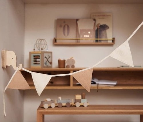 vlaggenlijn accessoire babykamer