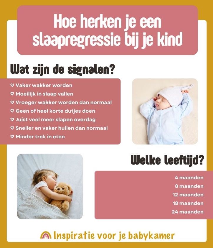 slaapregressie kind signalen herkennen